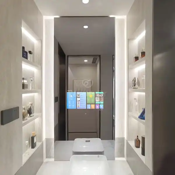 Luxury Touch Screen Mirrors for Smart Bathroom Projects